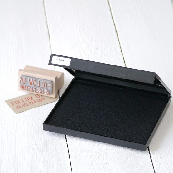 Extra Large Black Inkpad 140 x 110 mm - Image 2