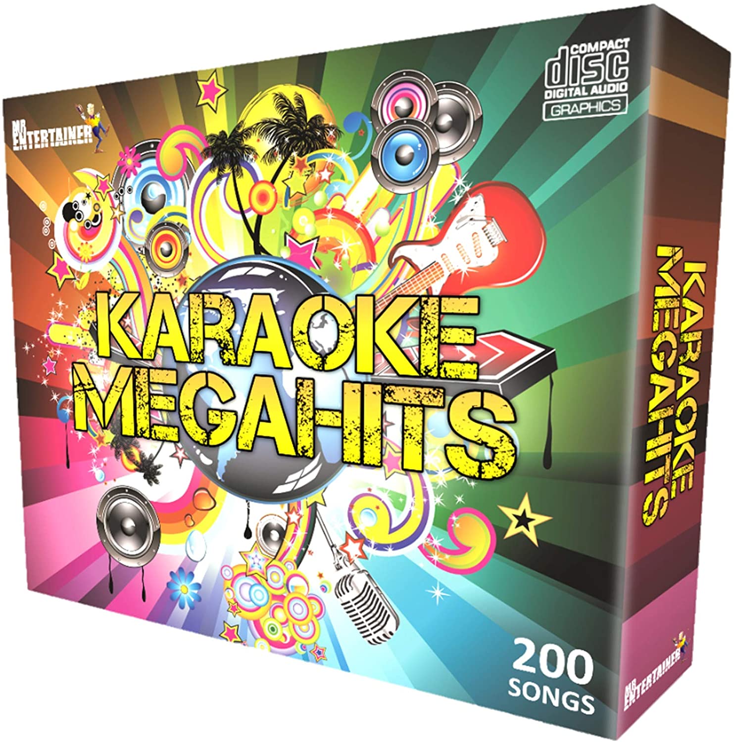 Karaoke CDG Pack. Mr Entertainer Megahits Family Party. 200 Greatest Songs Of All Time, Old & New