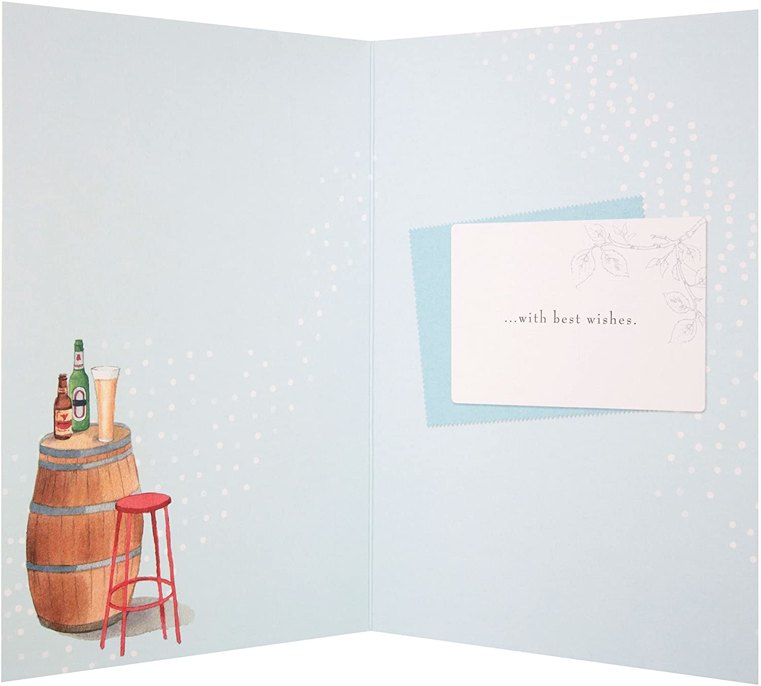 Hallmark Friend Card "Best Wishes" - Medium - Image 2
