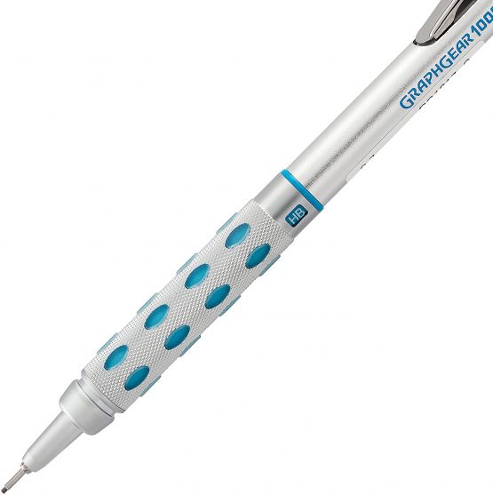 Pentel 0.7mm Graphgear 1000 Mechanical Pencil, Blue - Image 4