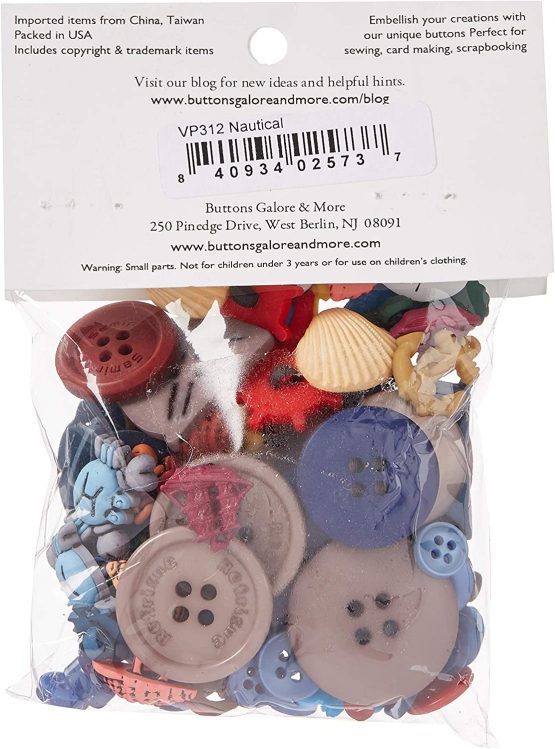 Buttons Galore Nautical, Multi-Colour, 0.6 - Image 2
