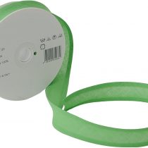 Inastri 25/5/5 mm Cotton Bias Binding, Emerald Green