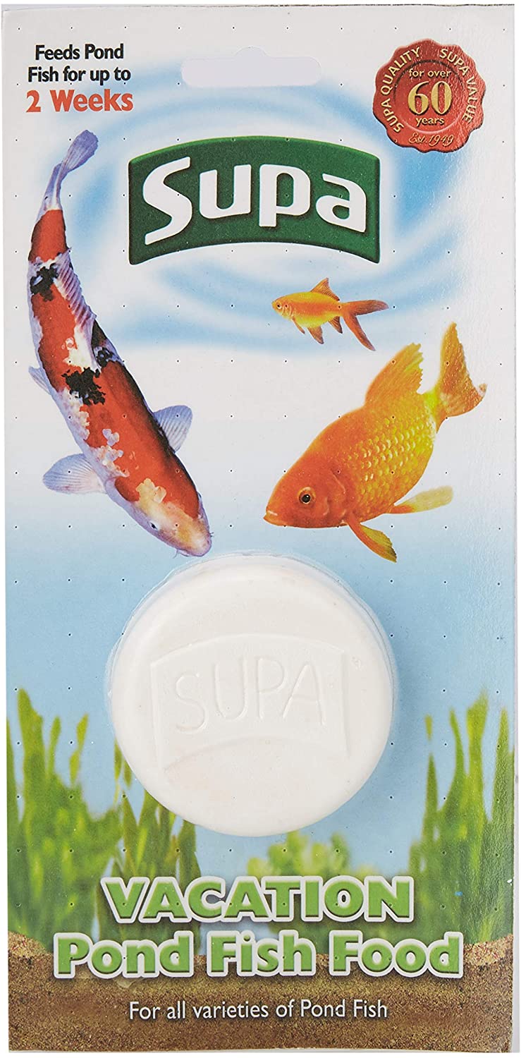 Supa Pond Vacation Block, 50 g (Pack of 1), White