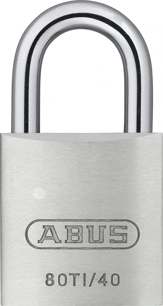 ABUS 80ti/40 40mm Titalium Padlock Keyed KA8012 - Image 2
