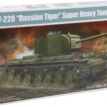 Trumpeter Model Kit KV 220 05553 Russian Tiger Super Heavy Tank