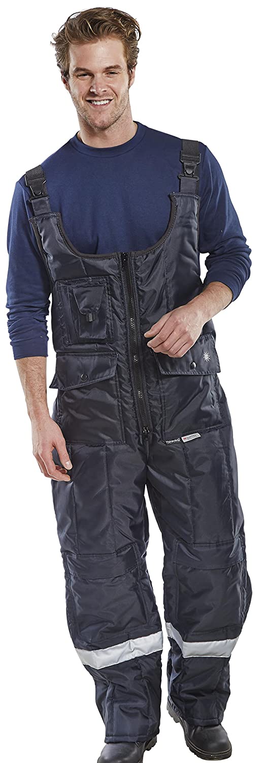 COLDSTAR FREEZER BIB TROUSERS NAVY BLUE XXXL, 3XL - Image 4