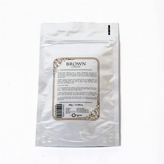 Brown Oxide Mineral Powder 50g - Image 3