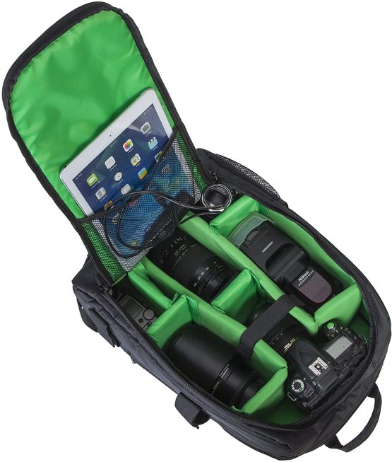 RivaCase 7490 SLR Backpack for DSLR Camera Up to 15.6" Black - Image 4