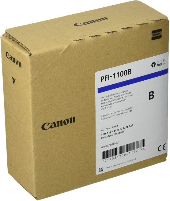 Canon 0859C001 Ink PFI1100B Blue 160 ml