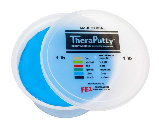 Cando® TheraPutty - Therapeutic modelling clay - 450 g - blue (strong)