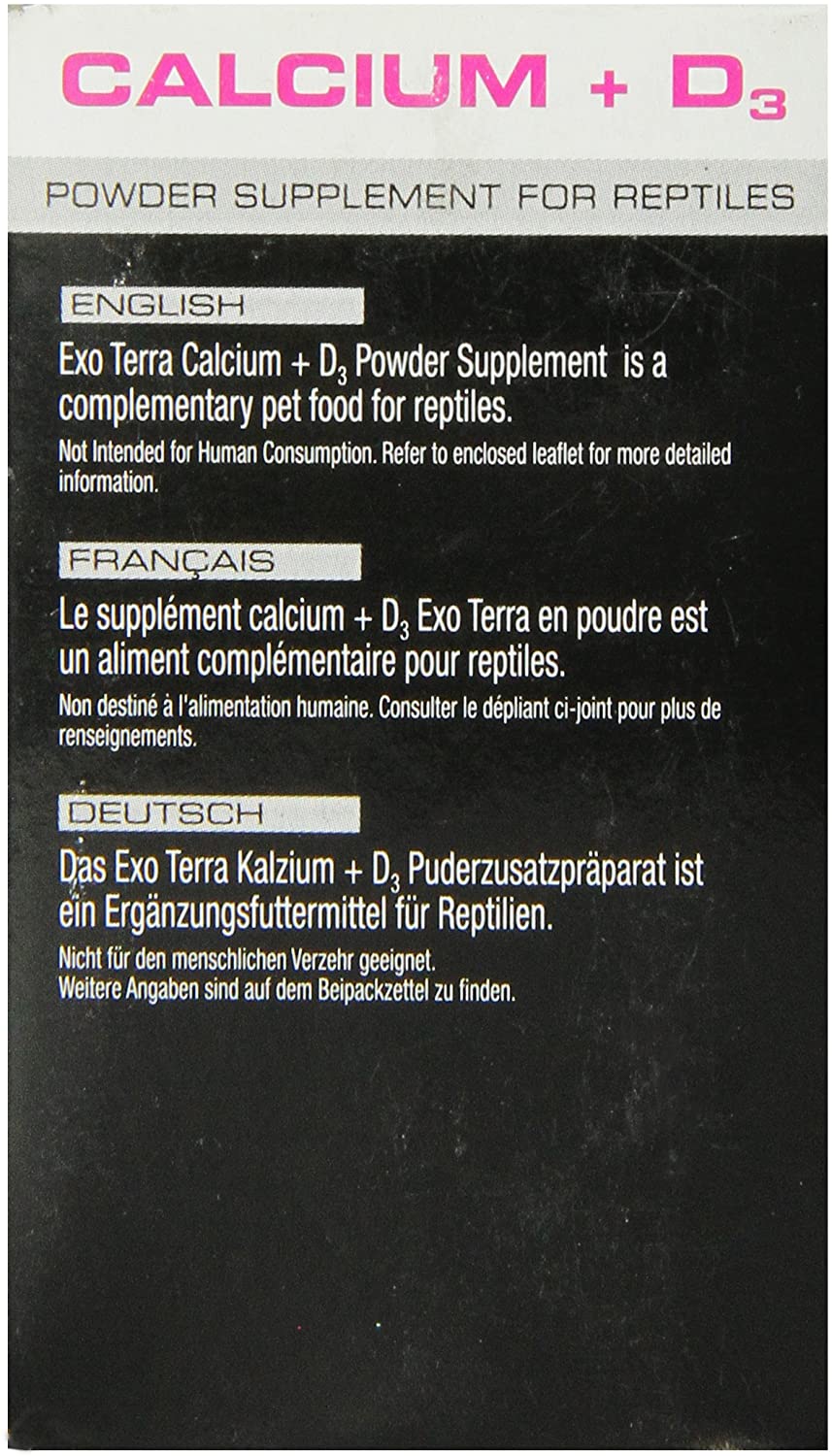 Exo Terra Reptile Calcium & D3 90 g (Pack of 1) - Image 2