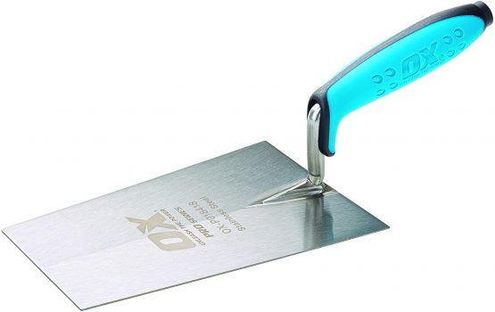 OX OX-P018418 Bucket Trowel - Pro Series Stainless Steel Trowel - Multicolour - 7 Inch / 180 mm