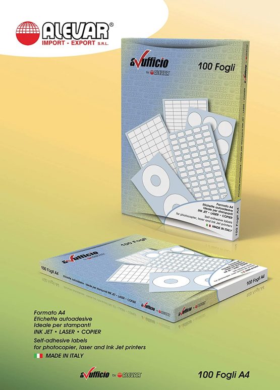 Alevar CM440 Adesive Labels