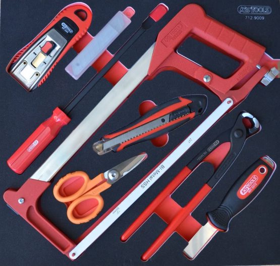 KS Tools 712.9009 Module of 8 Cutting Tools