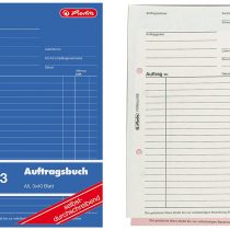 Herlitz 880534 A5 103 3 x 40 Pages Carbonless Order Book