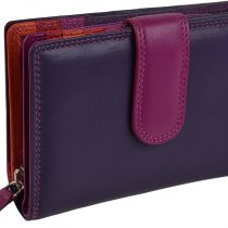 Golunski Ladies Tab Flap Over Leather Purse Wallet Change Graffiti Gift Box