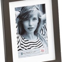 Walther design Photo Frame, Metal, Anthracite, 13 x 18 x 1.5 cm