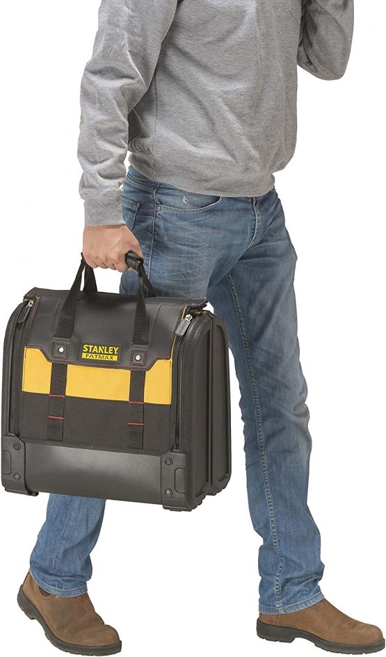 STANLEY FATMAX 600 Denier A-Frame Tool Bag Organiser, Multi-Pocket Storage Organiser, 1-94-231 - Image 4