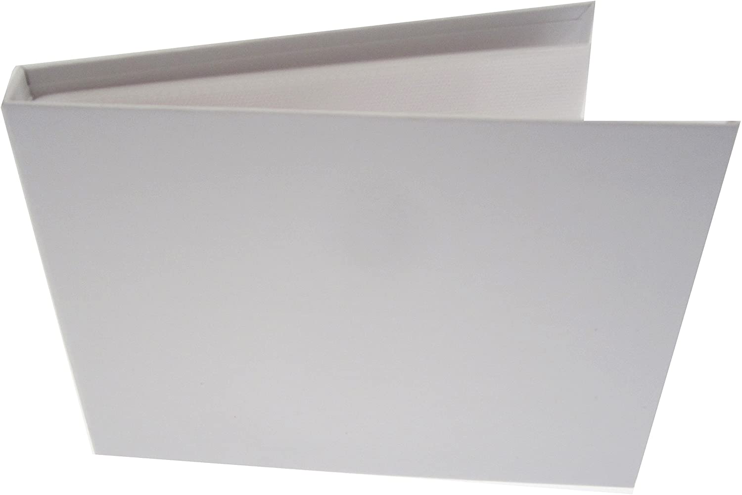white cotton cards Value Range Plain Tiny Value Album (Blank/White)