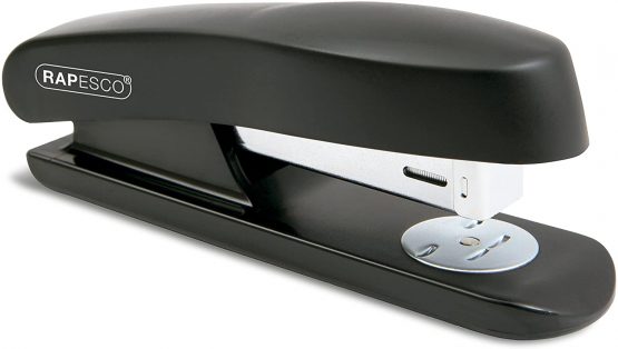 Rapesco R60260B1 Puffa Half Strip Stapler - 20 Sheet Capacity - Black