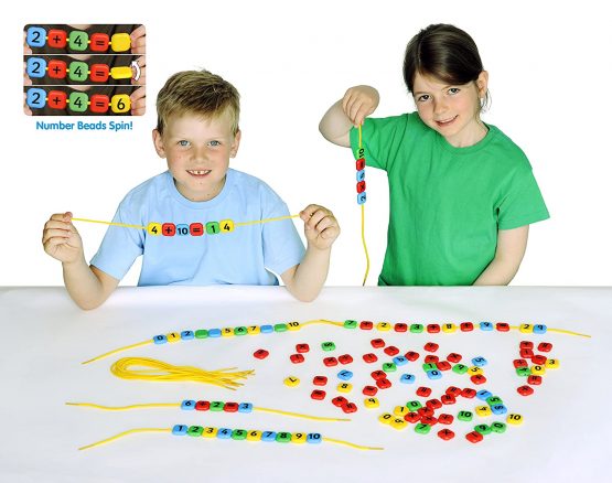 Educational Advantage EA-7-2 Lacing Number Bead