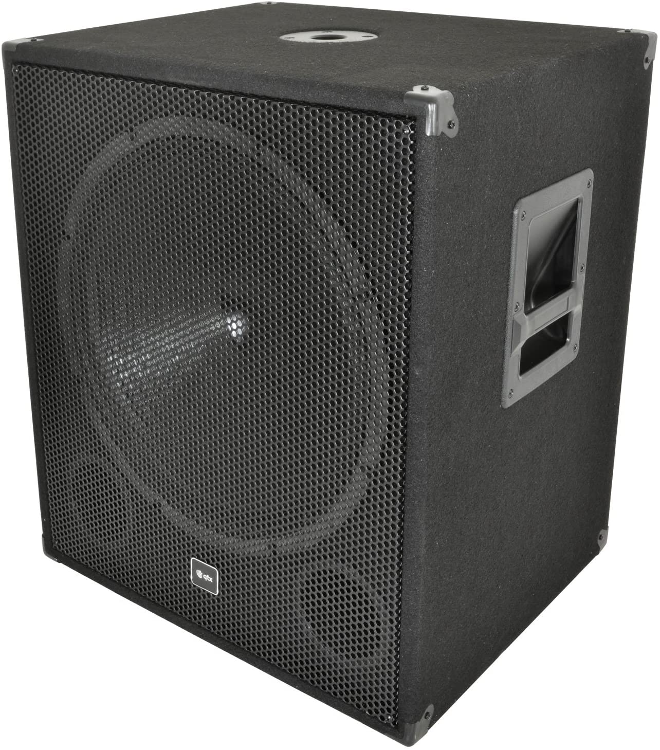 QTX QT Series Active 18" Bass Cab, 1000W, black or silver, 18" | 1000W Max - Image 3