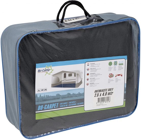Bo-Camp - Tent carpet pack - anthracite, 3 X 6 metres - Image 4