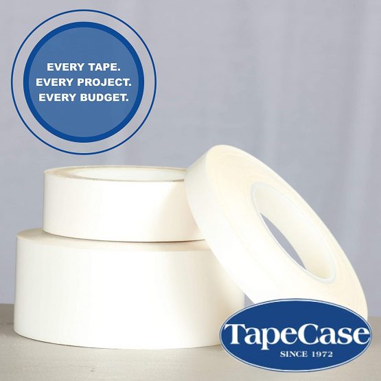 TapeCase 5430 11" x 36yd Transparent Squeak Reduction Tape, Converted from 3M, -30 to 225 degrees F Performance Temperature, 0.005" Thick - Image 3