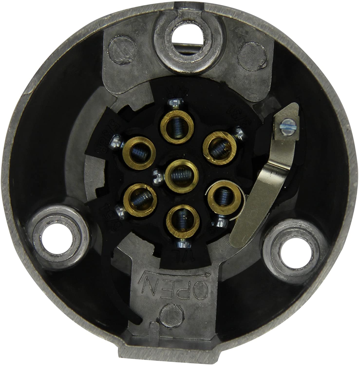 RING 12N Metal Socket With Rear Fog Cut Out - Ideal for Horseboxes Caravans & Trailers - Image 2
