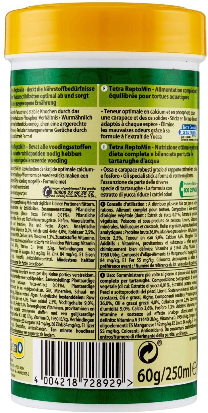 TETRA REPTOMIN 250ml. 10261, 250 ml (Pack of 1) - Image 3