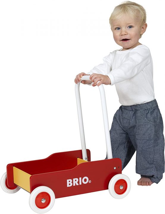 BRIO Toddler Wobbler - Red/Yellow