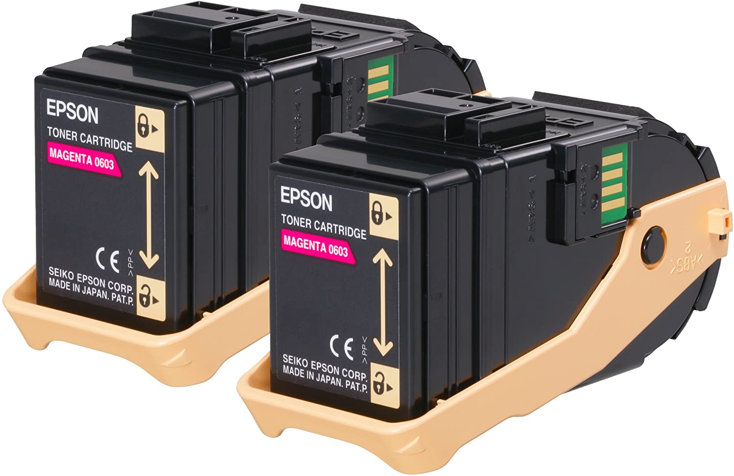 Epson C13S051221 Laser Toner - Black, Magenta