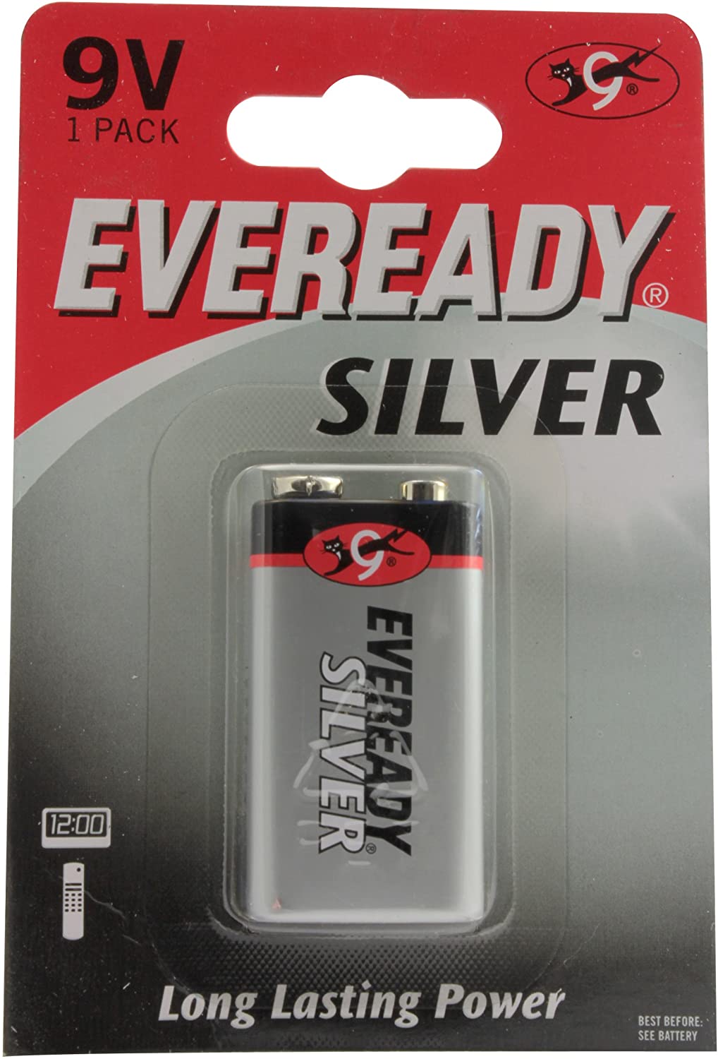 Eveready 9V Silver Battery BigaMart