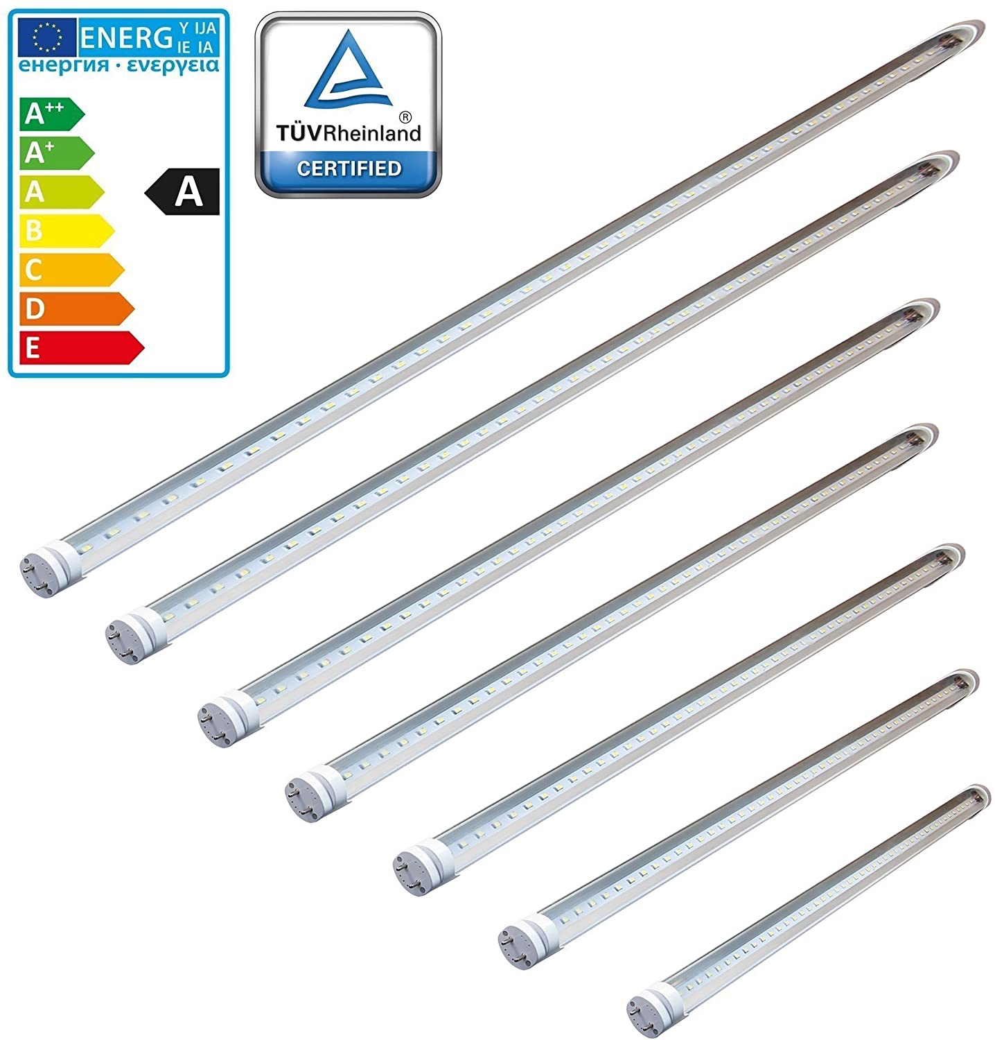 A&G LED Tube, G13, 14 W, Cold White, 90 x 26 x 26 cm - Image 4