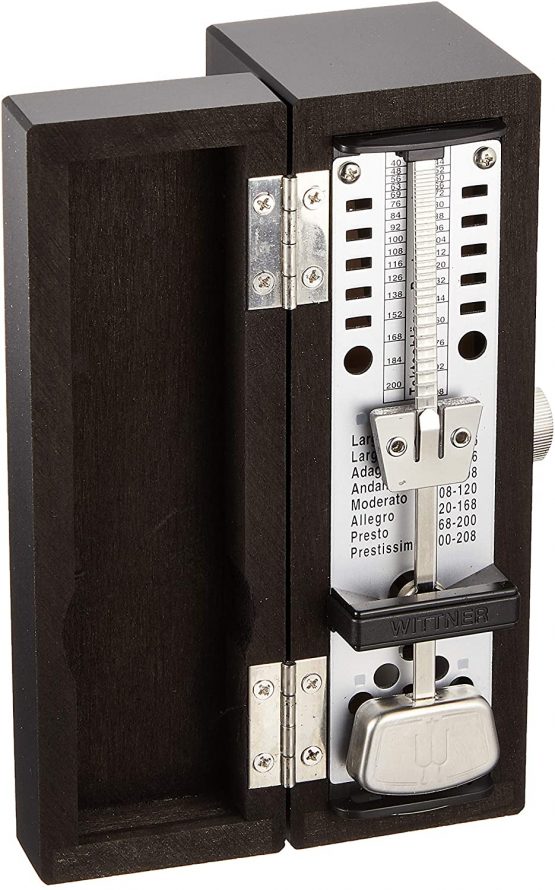 Wittner 2207B Taktell Super Mini Wooden Metronome - Blackwood