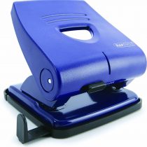 RAPESCO PF827PL2 827-P 2-Hole Punch, 30 Sheet Capacity, Blue