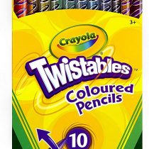 Crayola Wallet Of 10 Twistable Pencils