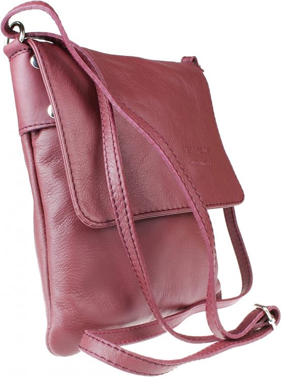 Girly Handbags Italian Leather Shoulder Bag Small Cross Body Messenger Soft Leather - Image 2