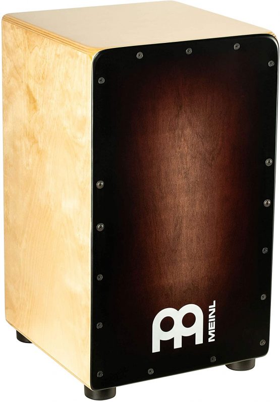 MEINL Percussion Woodcraft Cajon - Birch/Espresso Burst (WC100EB)
