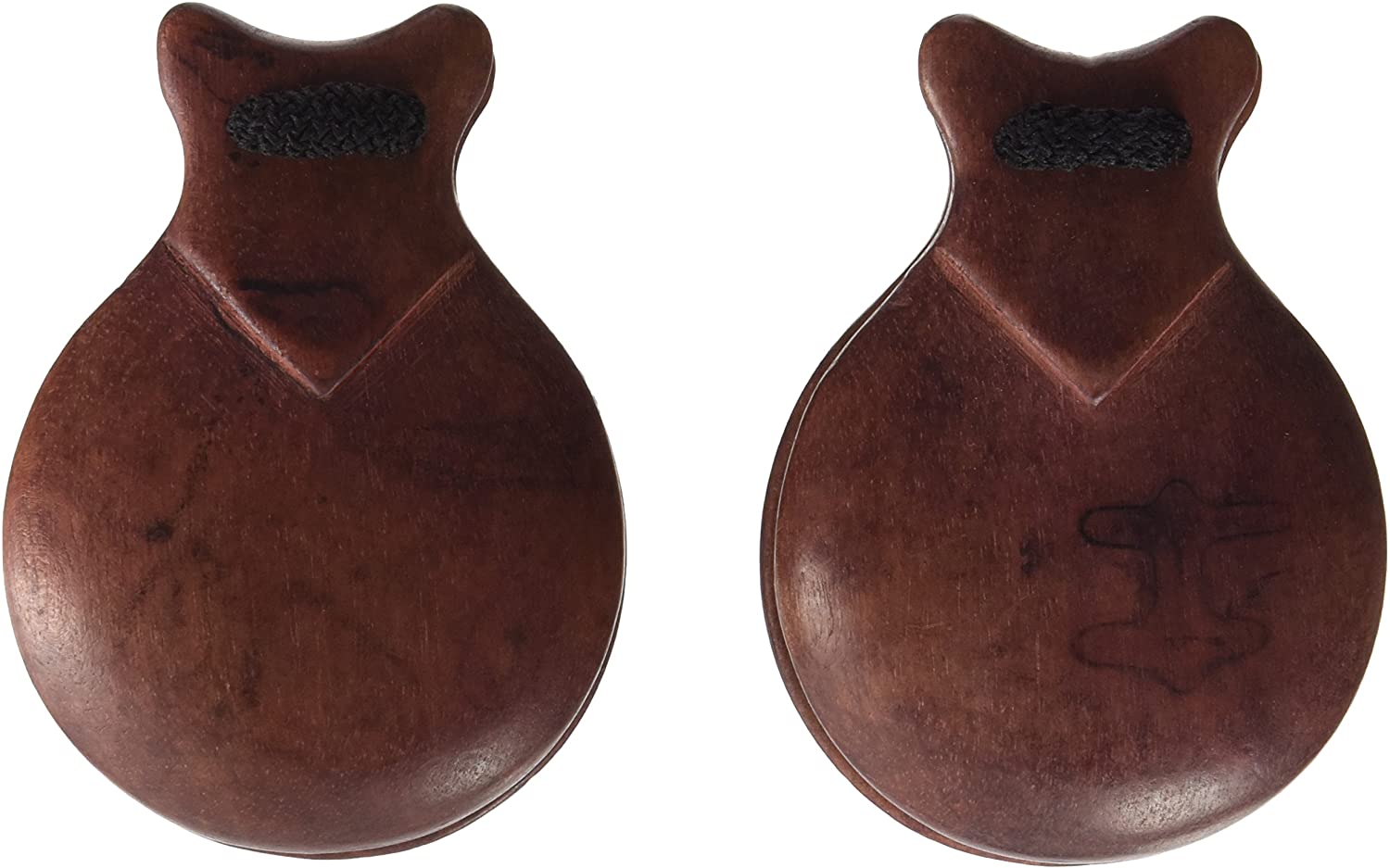 Jale 2056-castagnettes Polished Mahogany, auburn