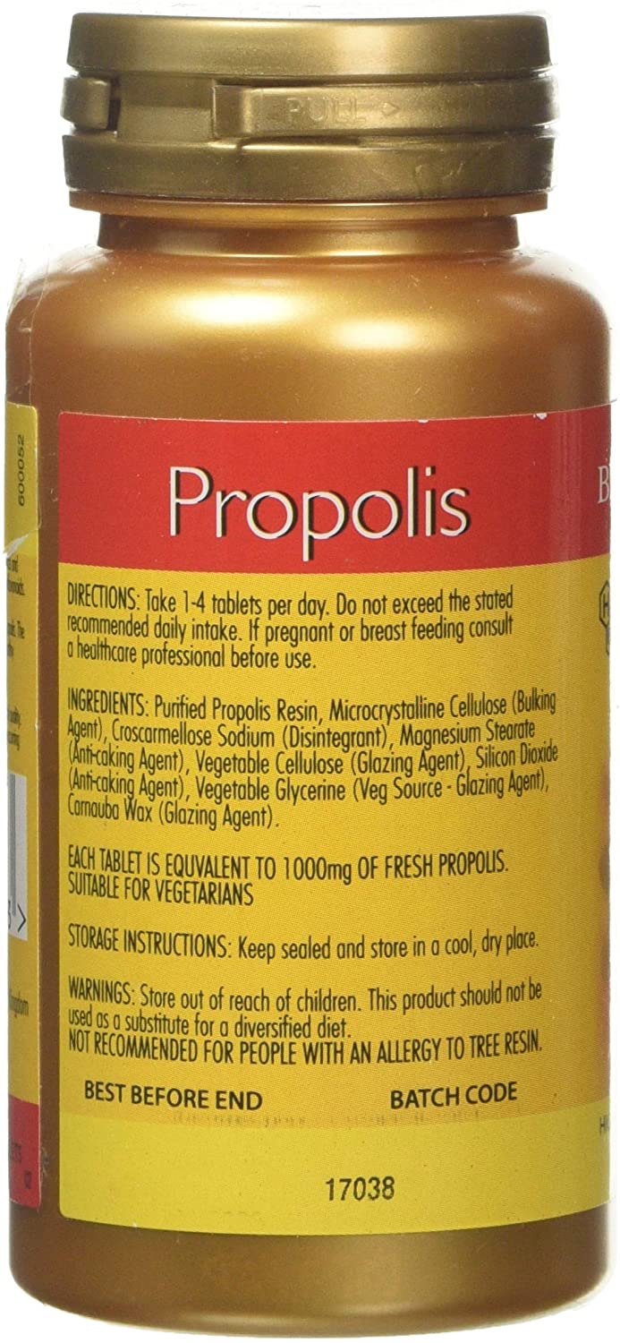 Bee Health Propolis Tablets 90 x 1000mg, 90 count (Pack of 1) - Image 2