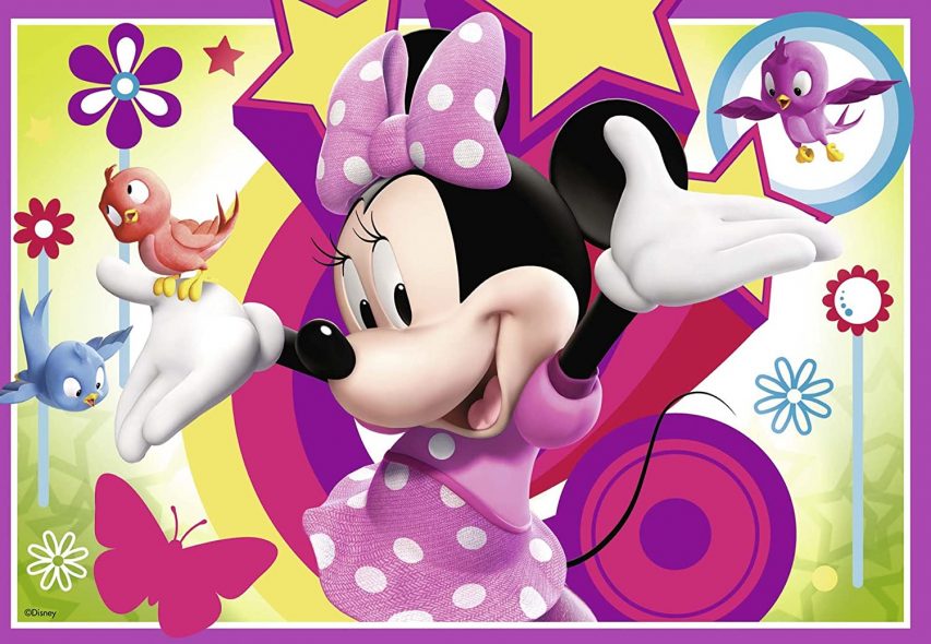 disney minnie puzzle 2 in 1