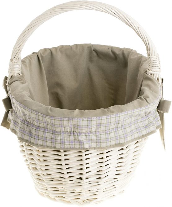e-wicker24 Wicker Shopping Basket 42 x 29 x 34 cm Beige - Image 3