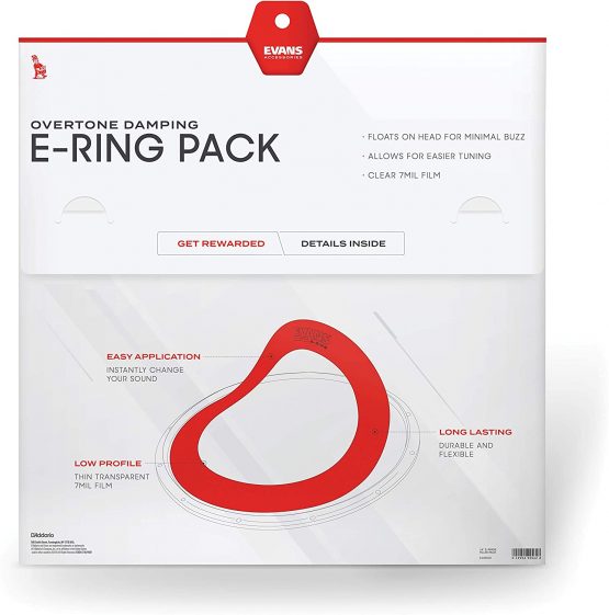 Evans 1 .5 to 14 inch E-Ring (Pack of 10) - Image 3