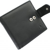 Mala Leather Origin Collection Leather Bi-Fold Wallet with RFID Protection 186_5 Black