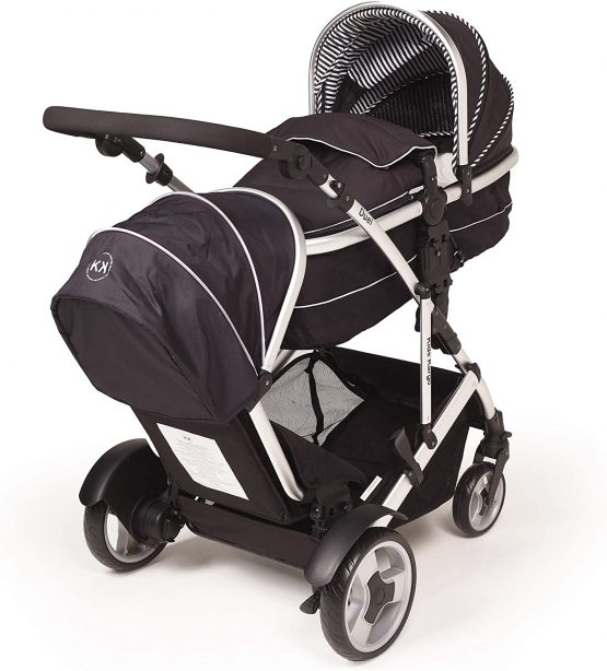 Kids Kargo Duel Combo Tandem Double Pushchair Stroller With One ...