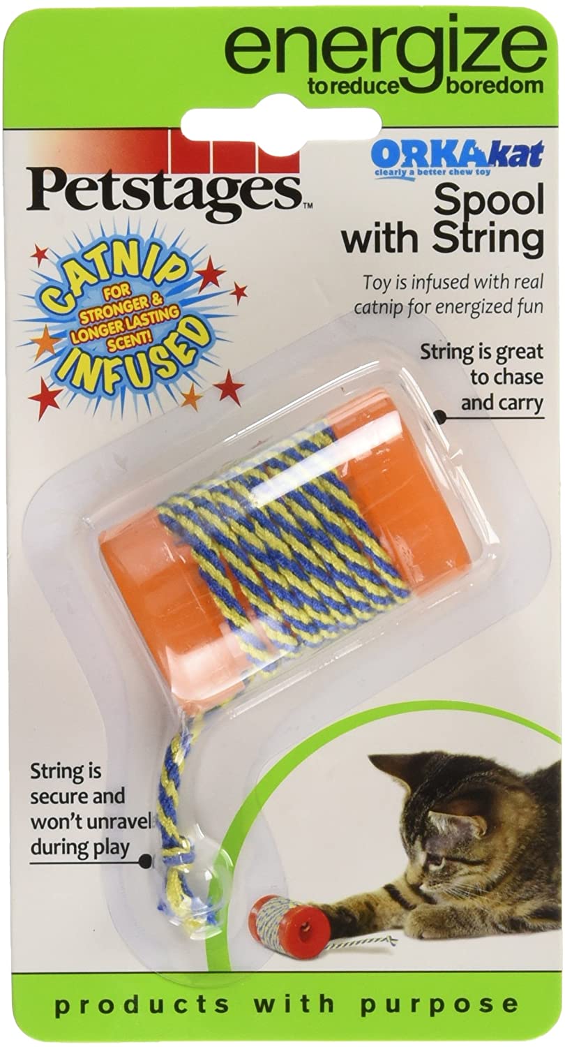 Catstages OrkaKat Catnip Spool Cat Toy, One-Size - Image 4