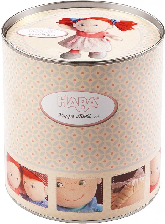 HABA 5737 Soft Doll Mirli, 20 cm, for Ages 6 Months and Up - Image 4
