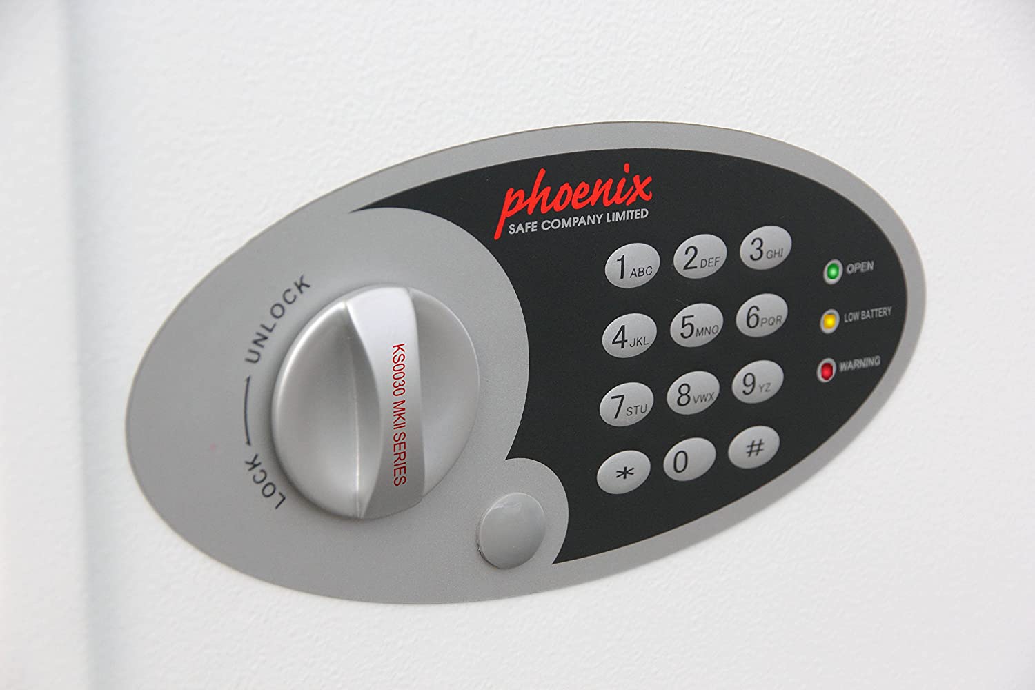 Phoenix Safe Company, KS0031E Phoenix Cygnus Key Deposit Safe- 30 Hooks, Electronic Lock, Key Holder Wall Mounted - Image 4