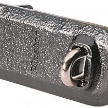 Master Lock 723EURD Heavy Duty Outdoor Door Padlock Hasp, 14 x 6 cm